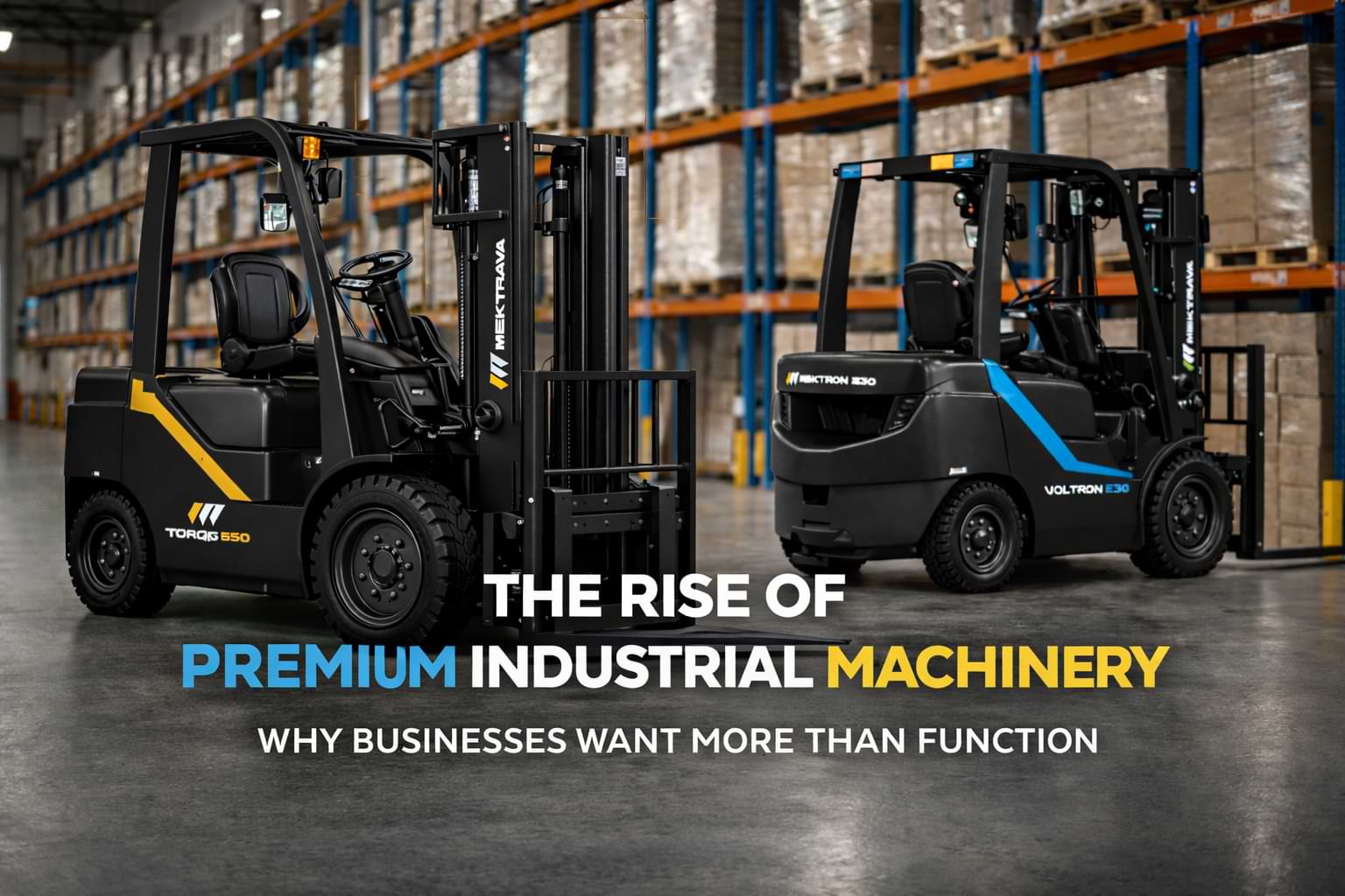 The Rise of Premium Industrial Machinery: Why Businesses Want More Than Function