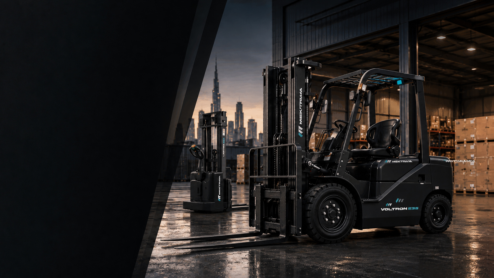 BUILT FOR POWER. DESIGNED TO MOVE.
